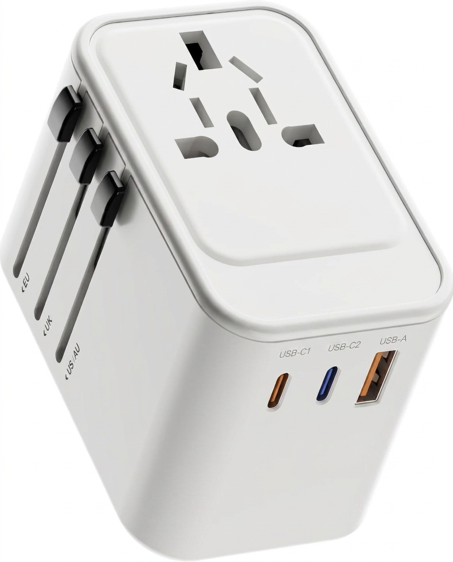 Universal Travel Adapter — available with your Amsterdam stroller rental